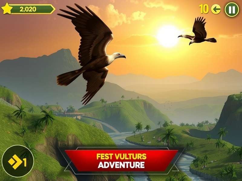 Vulture S Flight Adventure Indian landscape